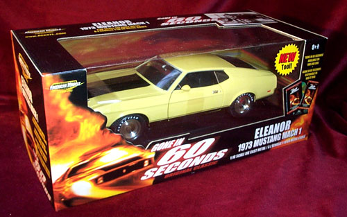 1973 Mustang Mach 1 "Gone In 60 Seconds" Eleanor (Ertl) 1/18