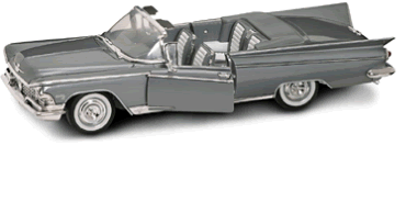 1959 Buick Electra 225 - Silver (YatMing) 1/18