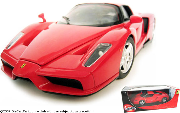 2003 Ferrari Enzo - Red (Hot Wheels) 1/18
