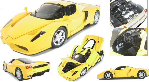 2003 Ferrari Enzo - Yellow (Hot Wheels) 1/18