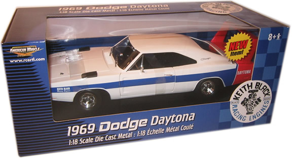 1969 Dodge Charger Daytona - Keith Black Racing Engines (Ertl) 1/18