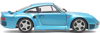 1985 Porsche 959 - Authentic Mineral Blue Metallic (Exoto Motorbox) 1/18