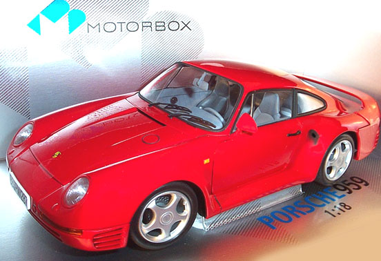 1985 Porsche 959 - Authentic Red (Exoto Motorbox) 1/18