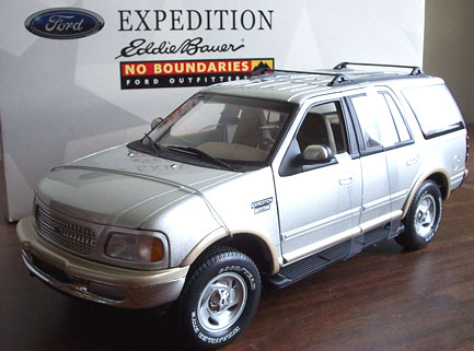 1998 Ford Expedition "Eddie Bauer" Edition - Silver Metallic (UT Models) 1/18