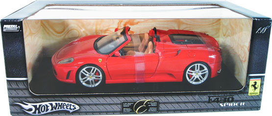 Ferrari F430 Spider - Red (Hot Wheels) 1/18