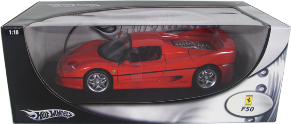 Ferrari F50 - Red (Hot Wheels) 1/18