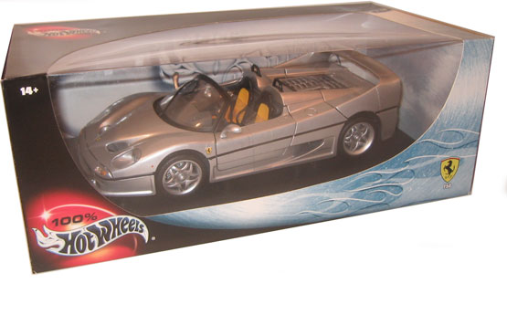 Ferrari F50 - Silver (Hot Wheels) 1/18