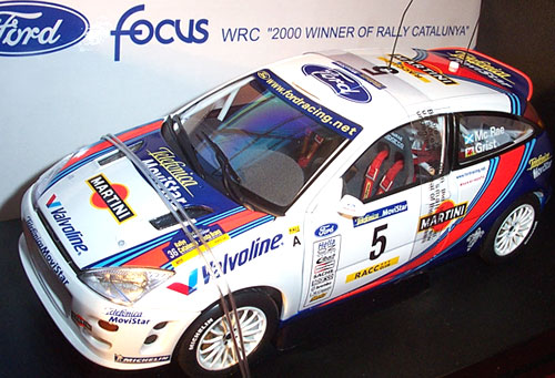 2000 Ford Focus WRC #5 Winner Rally Monte Carlo (AUTOart) 1/18