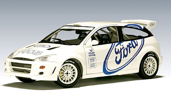 1999 Ford Focus WRC - Test Car (AUTOart) 1/18