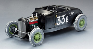 1929 Ford Model 'A' Roadster Dry Lakes Racer - #33 B (Highway 61) 1/18