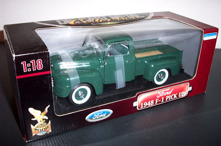 1948 Ford F-1 Pickup Truck - Green (YatMing) 1/18