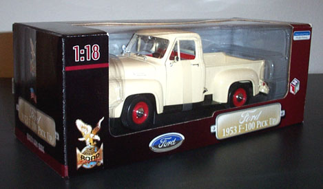 1953 Ford F-100 Pickup Truck - Tan (YatMing) 1/18