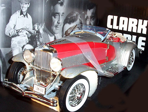 1935 Duesenberg SJ Roadster - Clark Gable (Ertl) 1/18