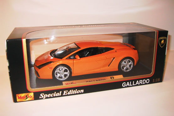 Lamborghini Gallardo - Orange (Maisto) 1/18