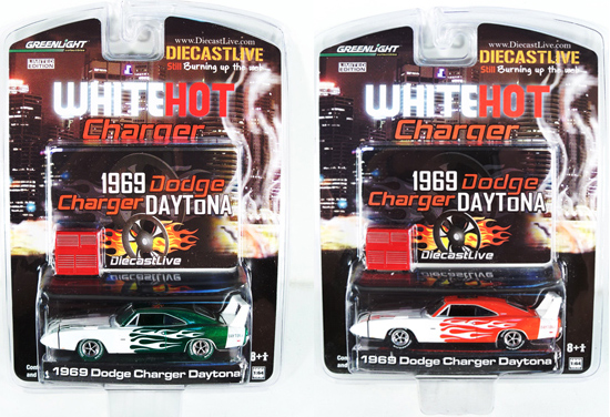 1969 Dodge Charger Daytona Collector's Set (Greenlight) 1/64