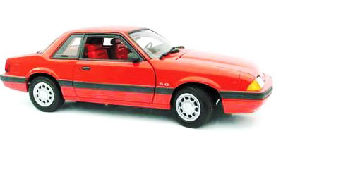 1987 Ford Mustang LX 5.0 - Canyon Red (GMP) 1/18
