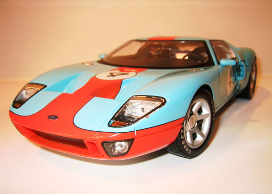 2004 Ford GT - Gulf #4 (Beanstalk Group) 1/18