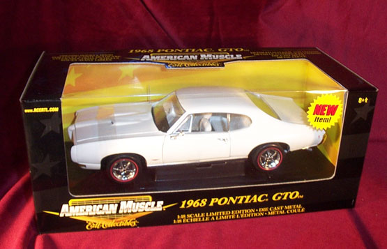 1968 Pontiac GTO - White (Ertl) 1/18