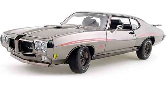 1970 Pontiac GTO 10th Anniversary "The Judge" Black Chrome (GMP) 1/18