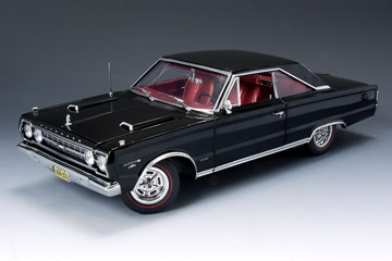 1967 Plymouth GTX 440 - Black (Highway 61) 1/18