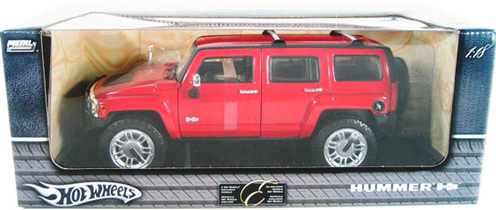 Hummer H3 Wagon - Red (Hot Wheels) 1/18