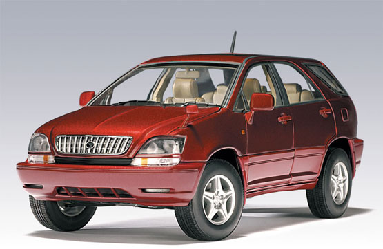 1999 Toyota Harrier - Metallic Red (AUTOart) 1/18