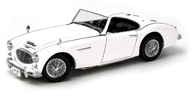 1961 Austin Healey 3000 MK II - White (AUTOart) 1/18