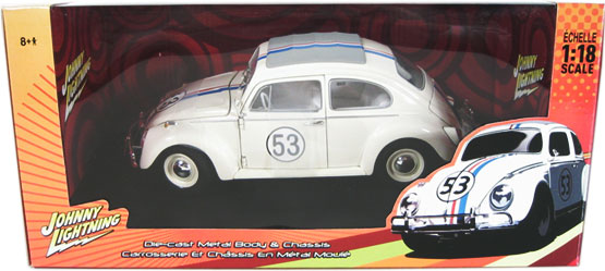 VW Beetle from Disney Movie 'Herbie Fully Loaded' (Ertl Johnny Lightning) 1/18