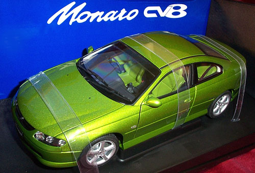 2001 Holden V2 Monaro CV8 - Hothouse Green Metallic (AUTOart) 1/18