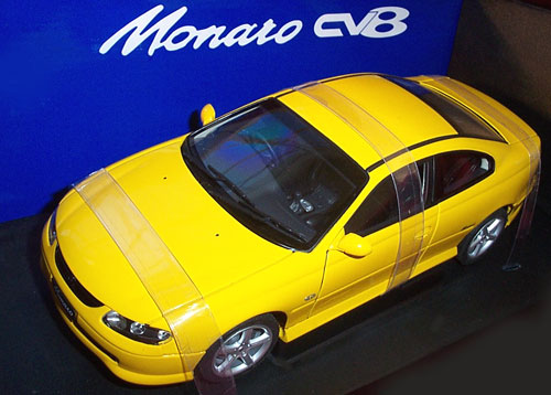 2001 Holden V2 Monaro CV8 - Yellow Devil (AUTOart) 1/18