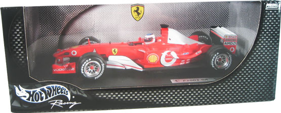 2003 Ferrari F1 #2 Rubens Barichello (Hot Wheels) 1/18