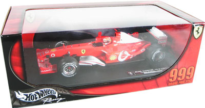 2003 Ferrari F1 - Michael Schumacher - 999 GP Points (Hot Wheels) 1/18