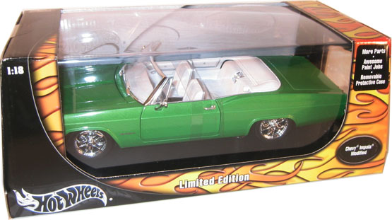 1965 Chevrolet Impala Modified - Metallic Spring Green (Hot Wheels) 1/18