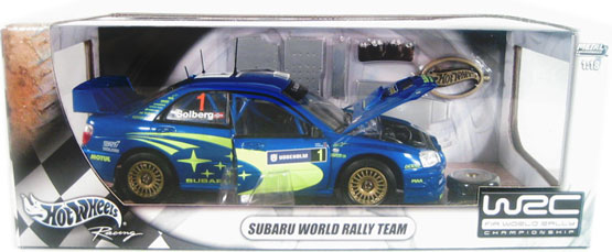 2004 Subaru Impreza STi #1 - World Rally Team (Hot Wheels) 1/18