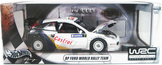 2004 Ford Focus Cosworth RS - World Rally Team (Hot Wheels) 1/18