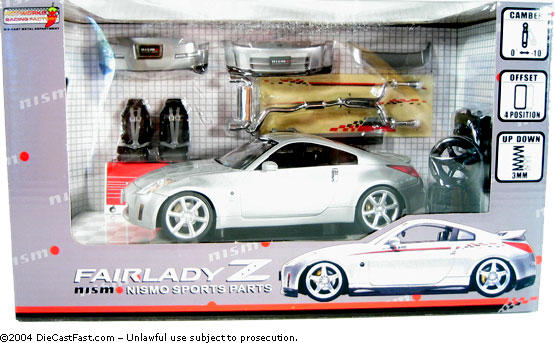 2003 Nissan Fairlady 350 Z (Z33) Nismo S-Tune Version - Silver (Hot Works Racing) 1/24
