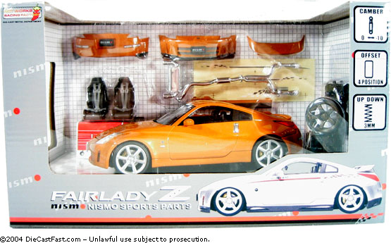 2003 Nissan Fairlady Z (Z33) Nismo S-Tune Version - Orange (Hot Works Racing) 1/24