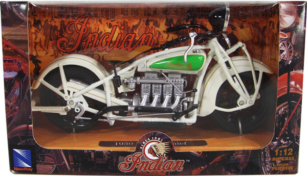 1930 Indian Chief Motorcycle (NewRay) 1/12