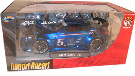 Nissan 350Z - Blue (Import Racer) 1/24