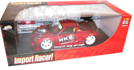 Toyota MR2 Spyder - Red (Import Racer) 1/18