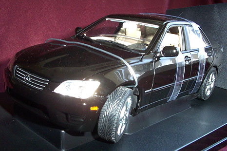 2000 Lexus IS300 - Black (AUTOart) 1/18
