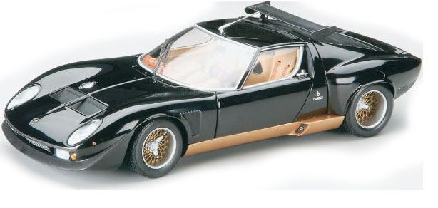 1978 Lamborghini Jota SVR - Black (Kyosho) 1/18