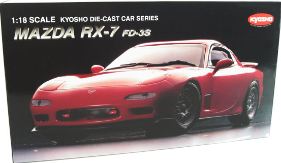 1995 Mazda RX-7 (FD-3S) - Red RHD (Kyosho) 1/18