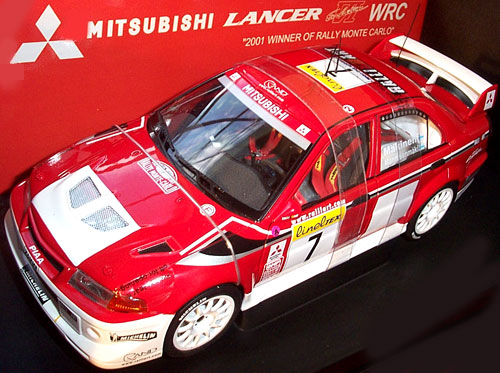 2001 Mitsubishi Lancer EVO VI WRC #7 (AUTOart) 1/18