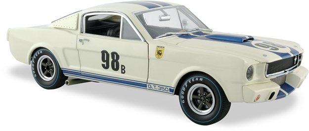 1965 Shelby Mustang GT350 R-Model #98B Ken Miles (Lane Exact Detail) 1/18