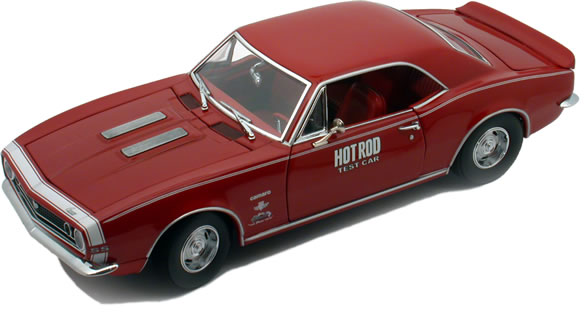 1967 Chevy Camaro SS - Hot Rod Magazine Test Car (Lane Exact Detail) 1/18