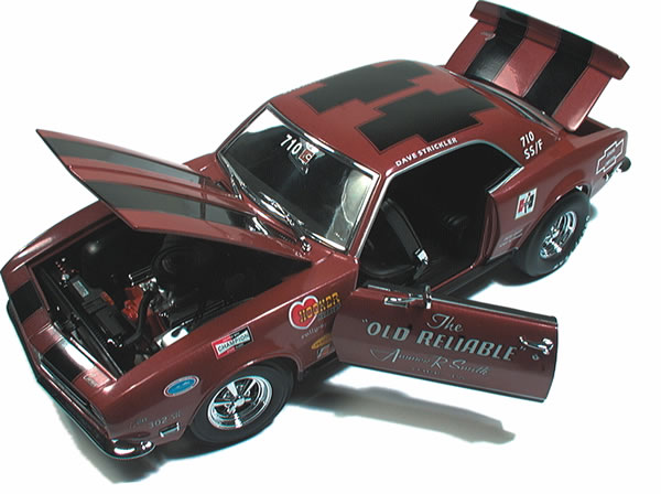 1968 Super Stock Camaro Z/28 Dave Strickler's 'Old Reliable' (Lane Exact Detail) 1/18