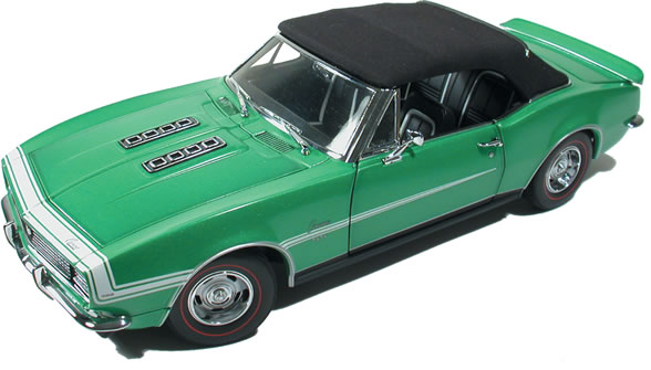 1968 Chevy Camaro RS/SS 396 - Rallye Green (Lane Exact Detail) 1/18