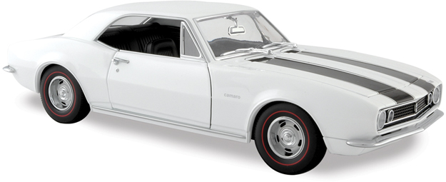 1967 Chevy Camaro Z/28 - White (Lane Exact Detail) 1/18