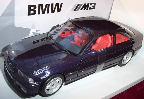 BMW E36 M3 Coupe - Techno Violet (UT Models) 1/18